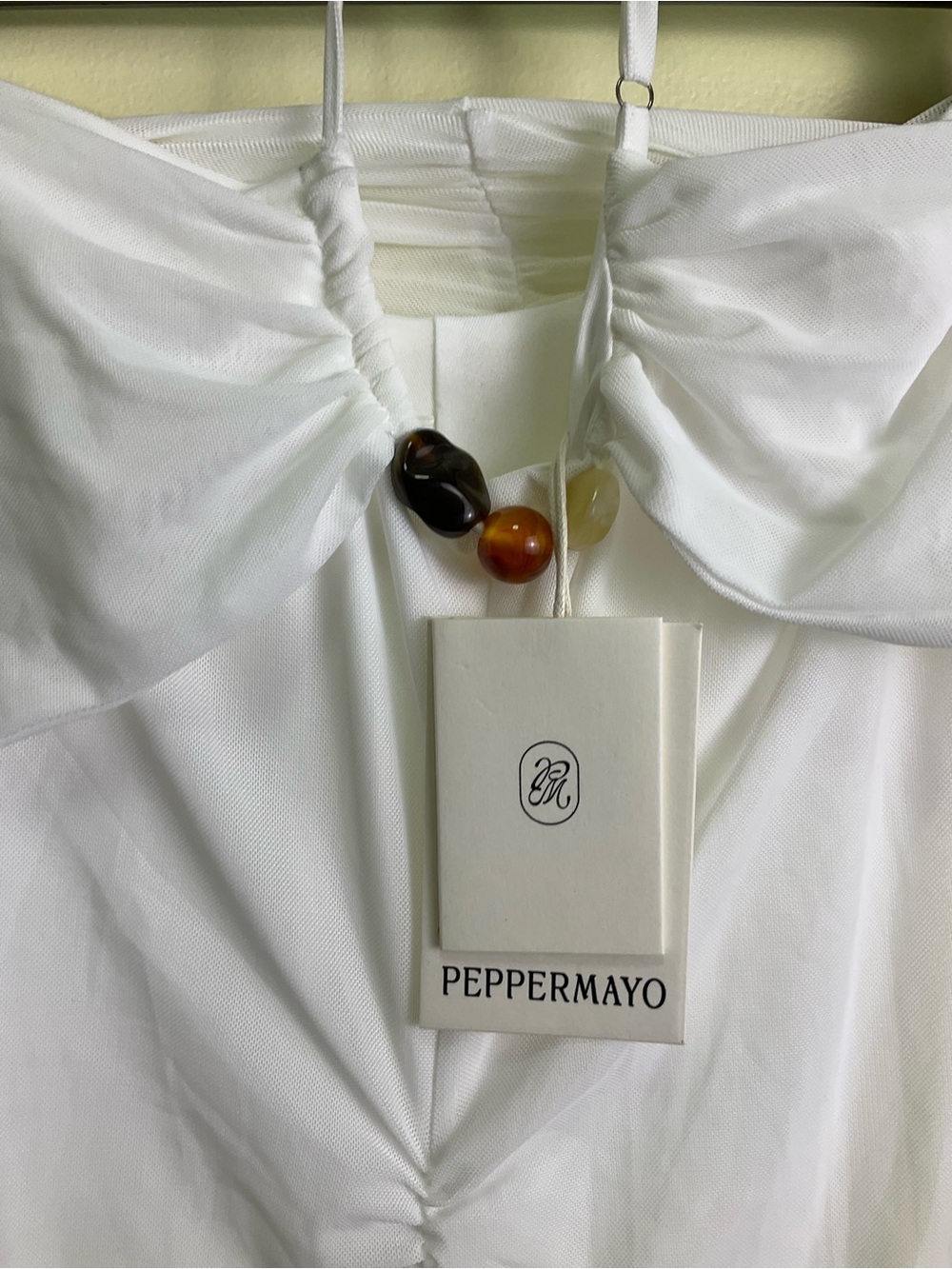Peppermayo Conquer Maxi Strapless Dress - White - Picture 2 of 9
